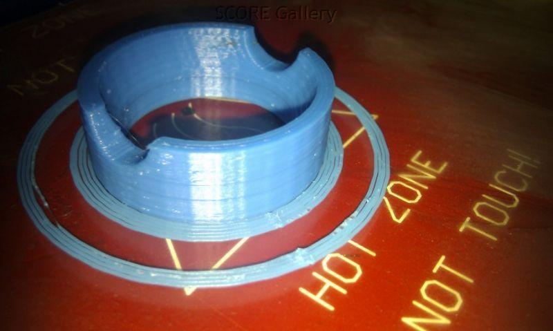 printed lower cup